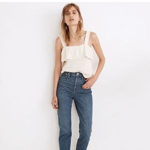 Madewell Ruffled Tank Top